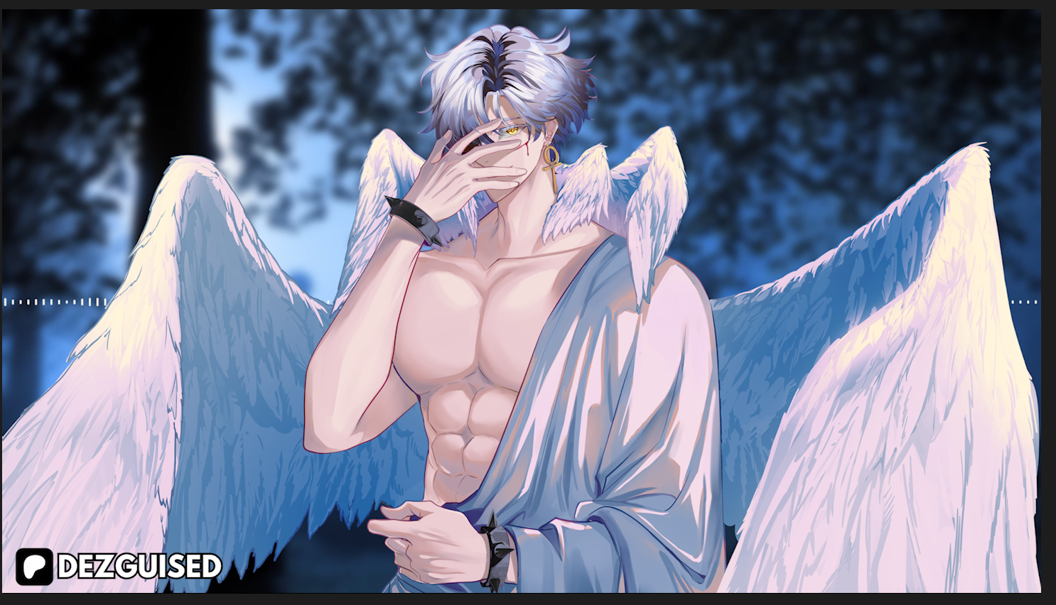 DEZGUISED winged character art